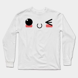 Kawaii Faces Long Sleeve T-Shirt